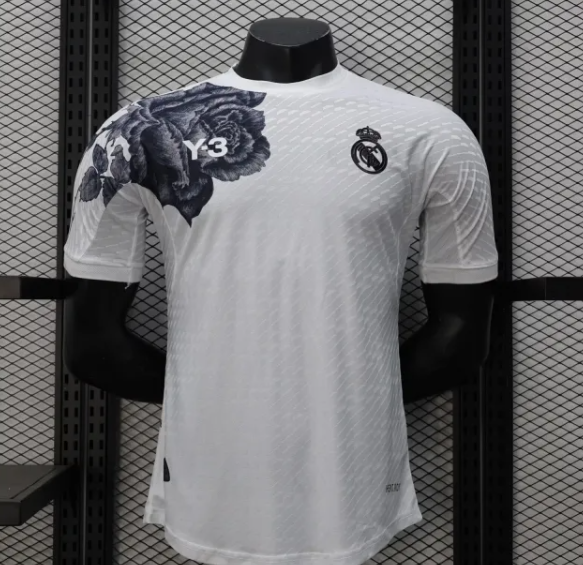 Real Madrid Pre Match Y3 Black Flower 24/25