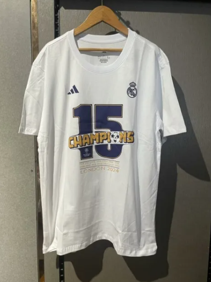 Real Madrid 15 UCL Champions Shirt